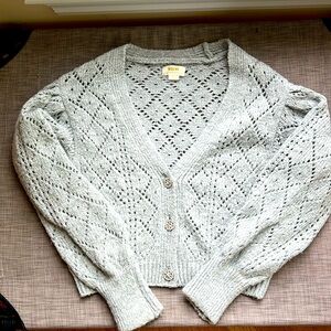 Maeve gray sweater size S